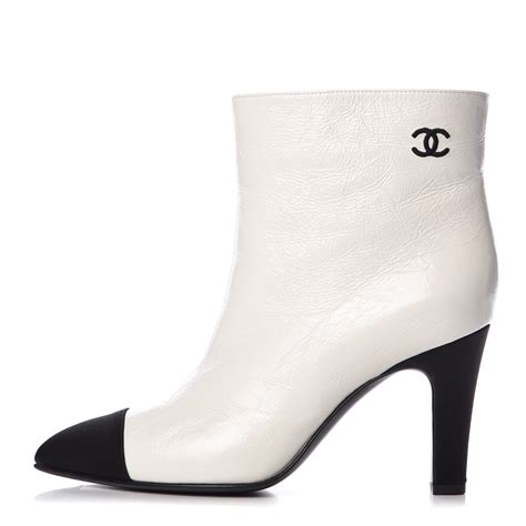 chanel ankle boots blue|chanel white boots 2021.